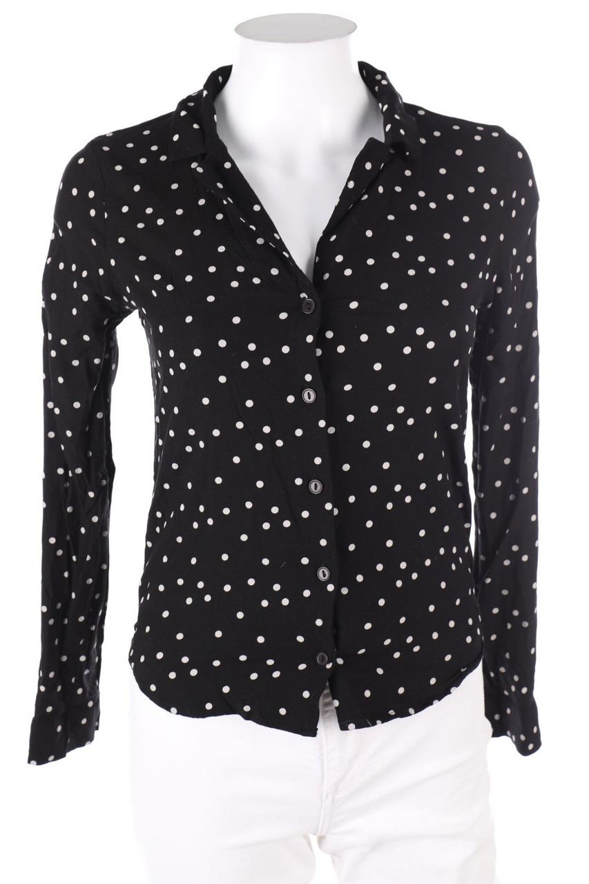 MONKI - Hemd-Bluse mit Punkten - XXS