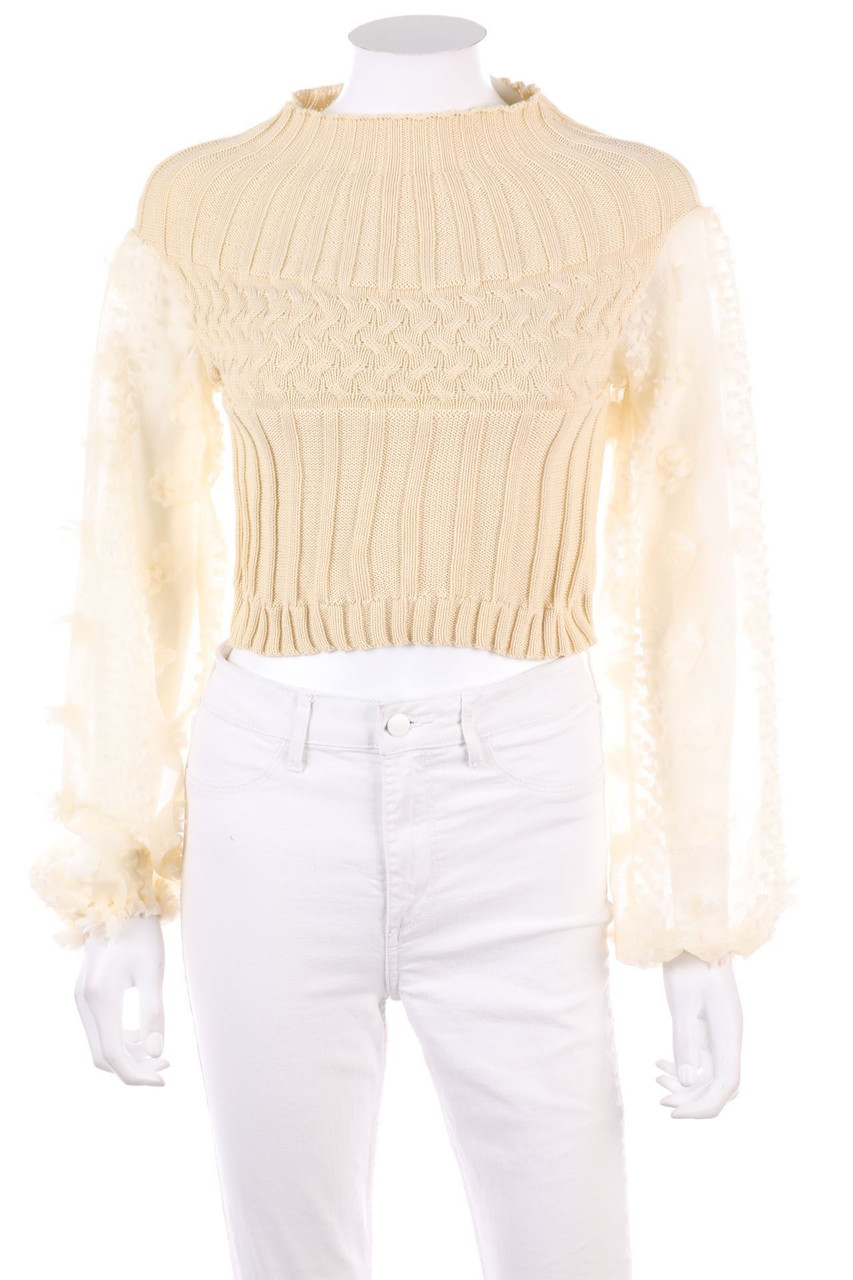 SHEIN - Strick-Pullover mit Applikationen - ONE SIZE