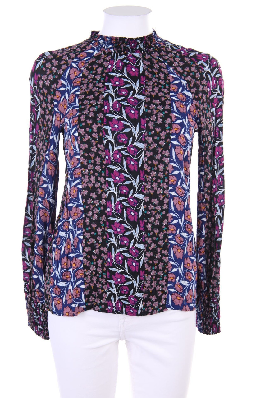 No Label - Blouse, Smok Detailing - D 36