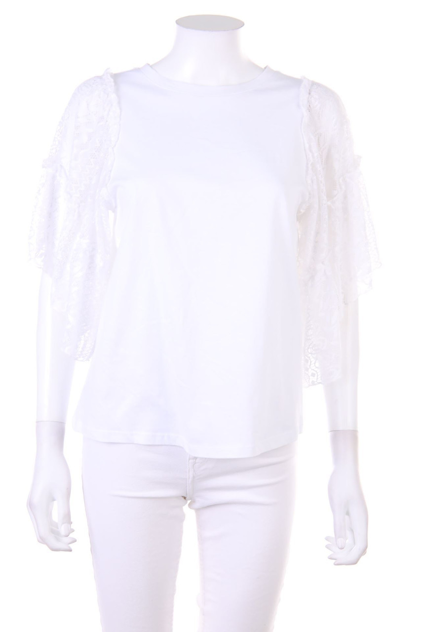 No Label - Shirt with Lace - M