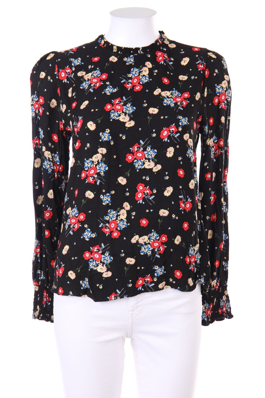 ESPRIT - Bluse mit Blumen-Print - XS