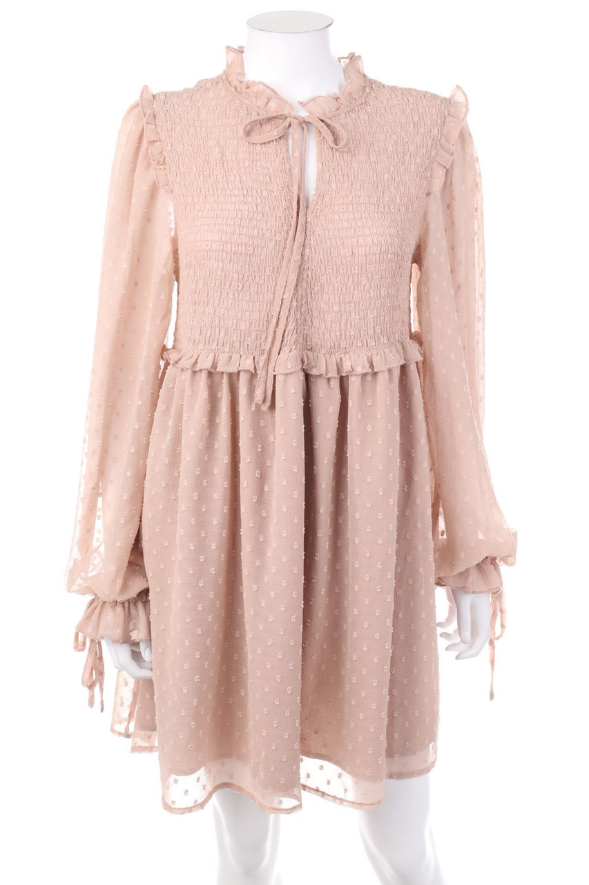 NA-KD - Boho-Dress with Volants - D 38