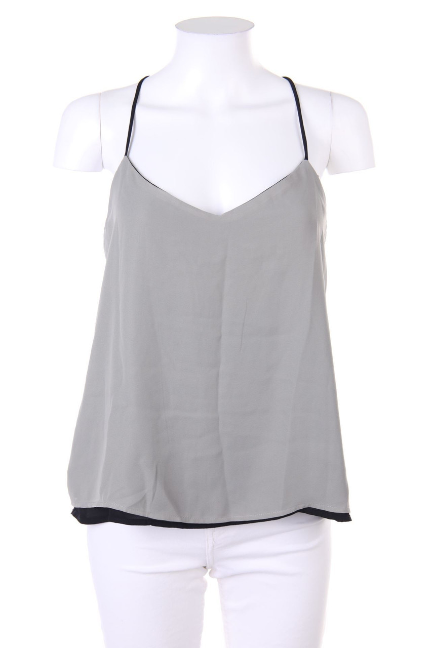 AMISU - Blusentop mit Keyhole - XS