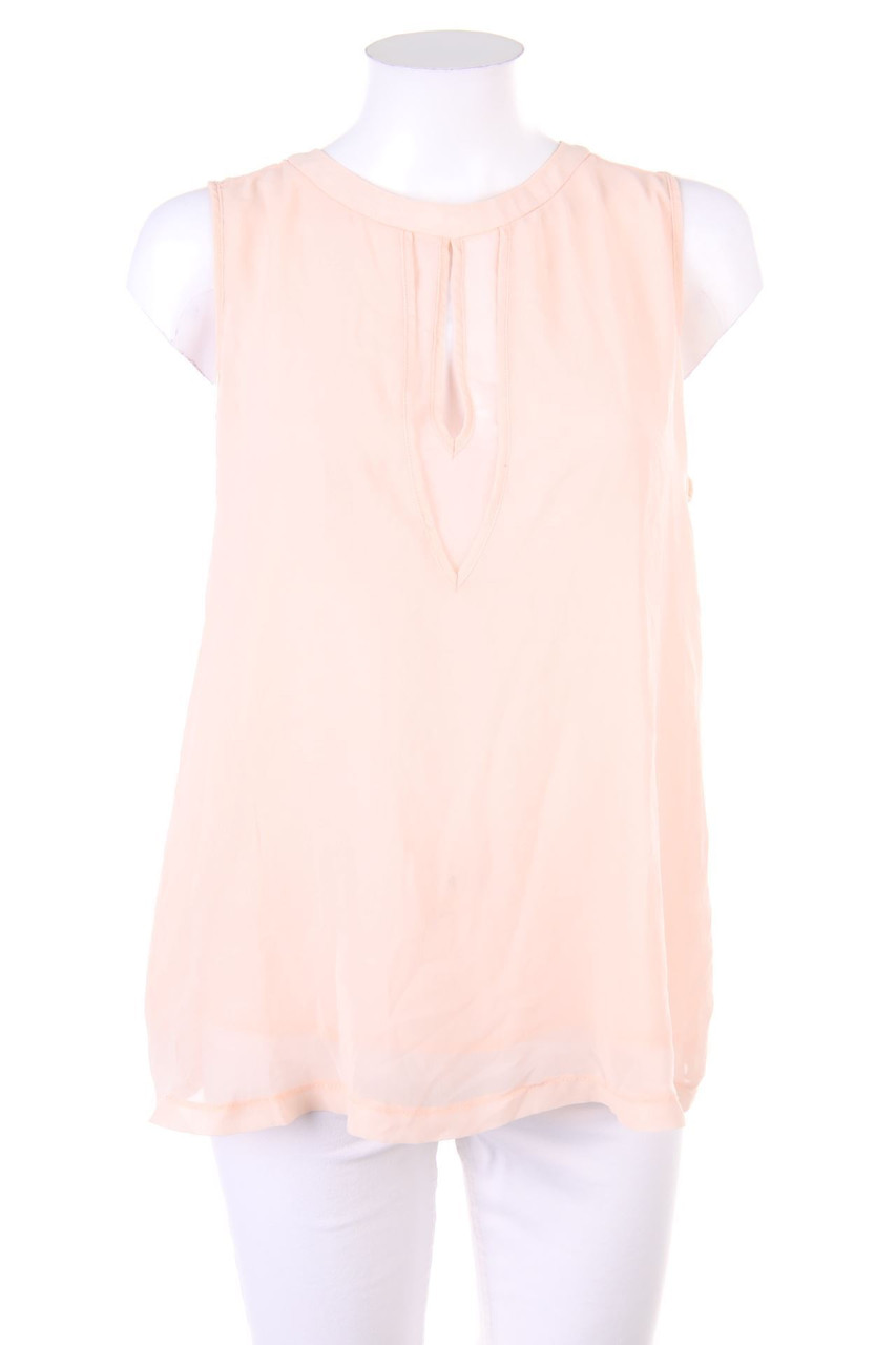 MANGO - Blusentop im Layer Look mit Keyhole - M