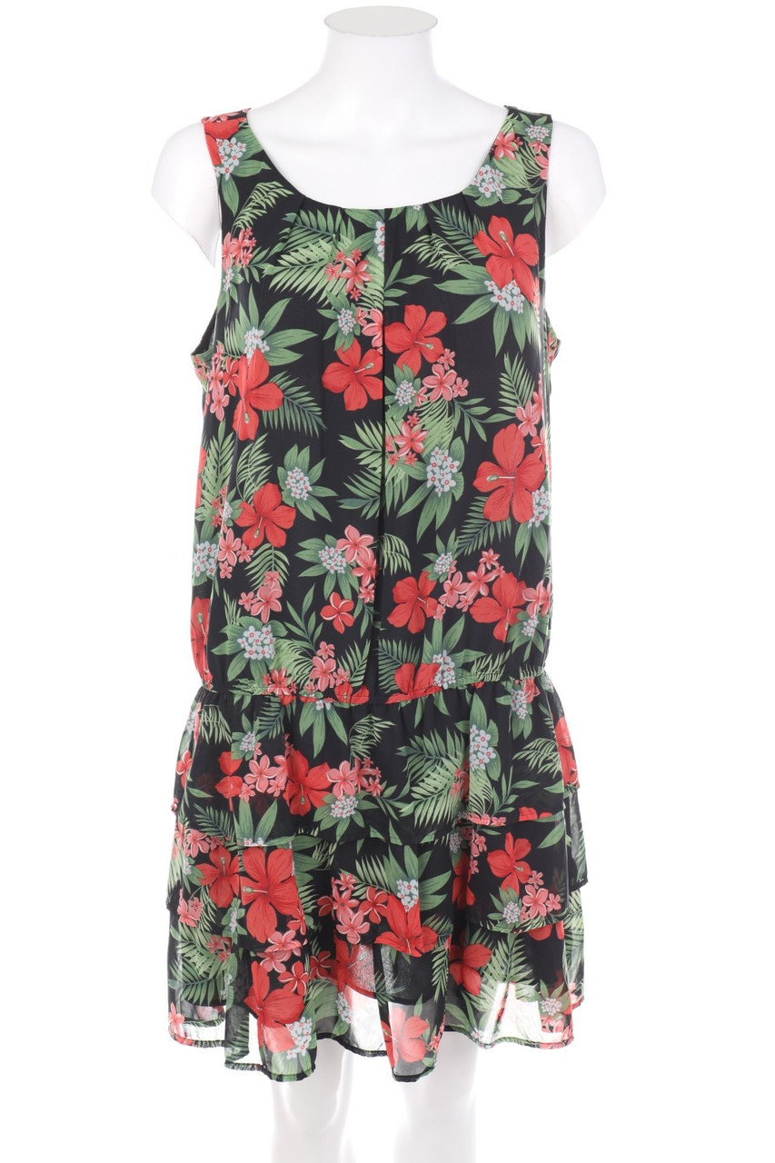 MANGO COLLECTION - Minikleid mit Blumen-Print - M