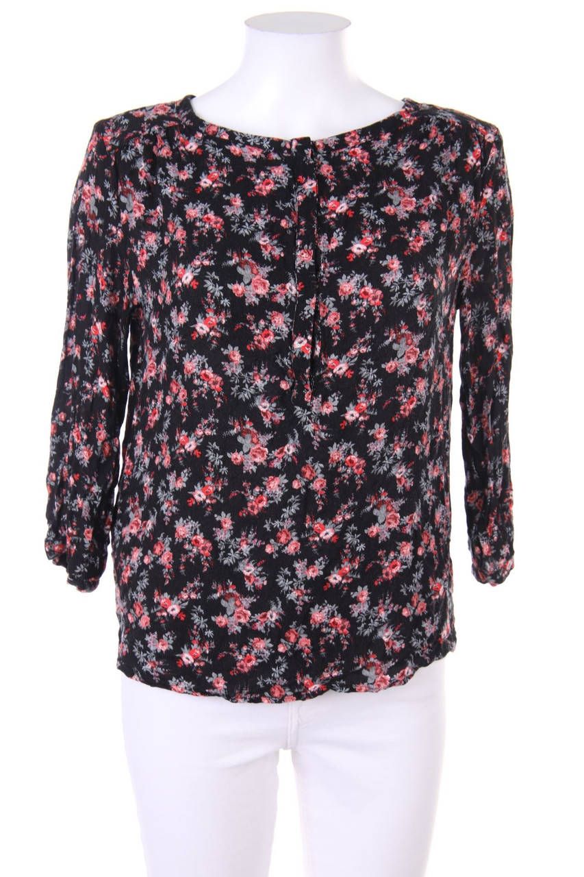 MANGO COLLECTION - Blouse with Flower Print - M