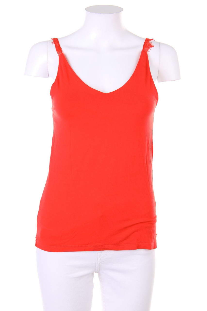 MORGAN - Top with Lace Insert - M