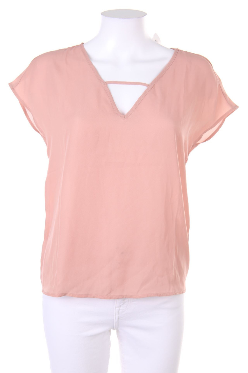 SHEIN - Oversize-Kurzarm-Bluse - XS