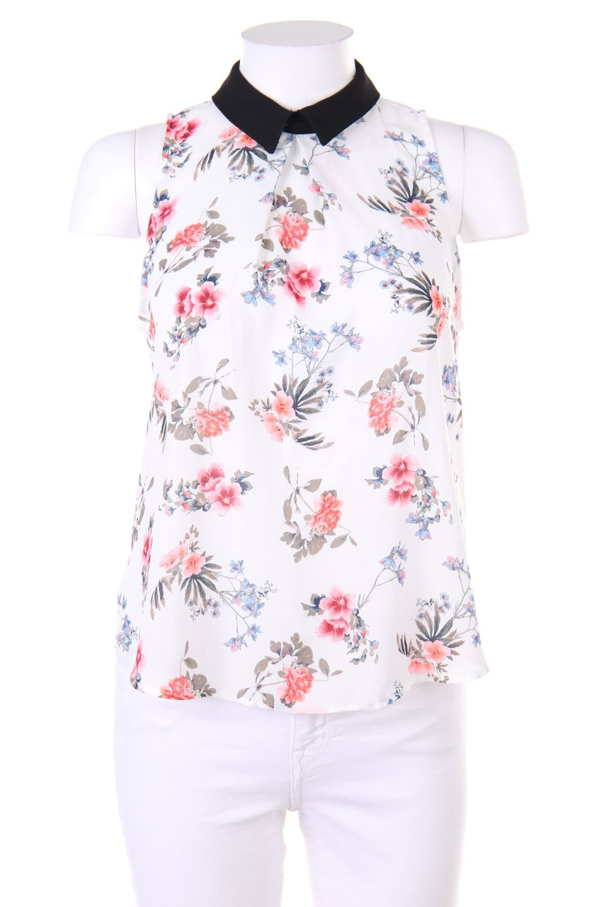TALLY WEiJL - Blouse Top with Flower Print - XS