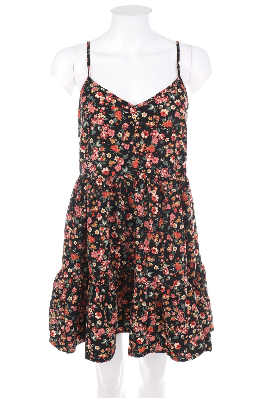 SHEIN - Minikleid mit Blumen-Print - D 34