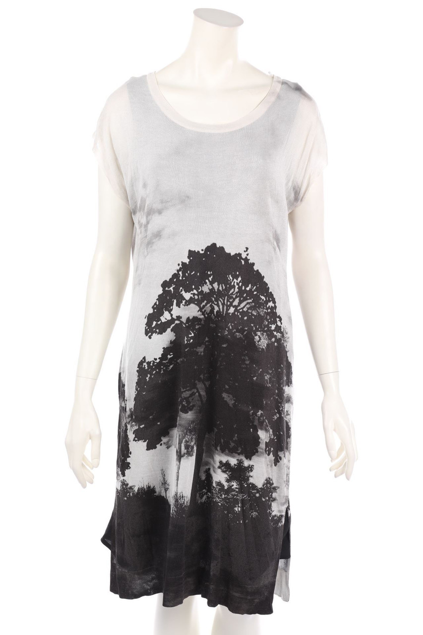 Phase Eight - Strickkleid mit Foto-Print - D 40