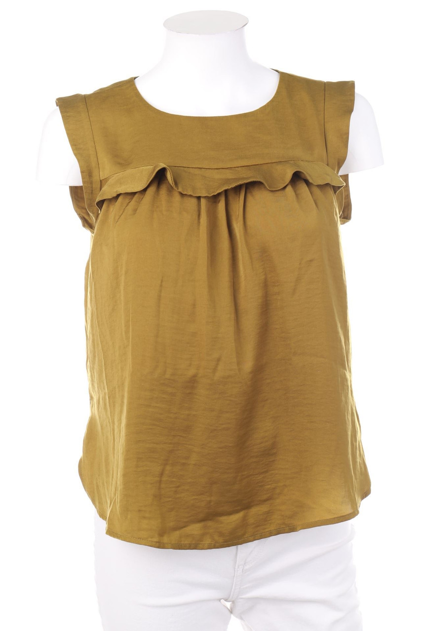 LOFT - Blouse Top with Volants - XS