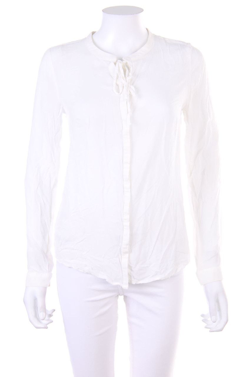 flame - Bluse mit Schleife - D 38