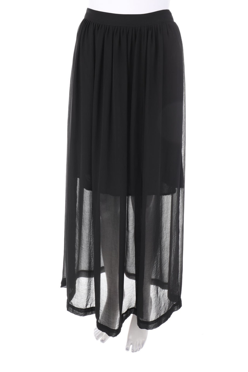 H&M - Midirock mit Schlitz - D 36