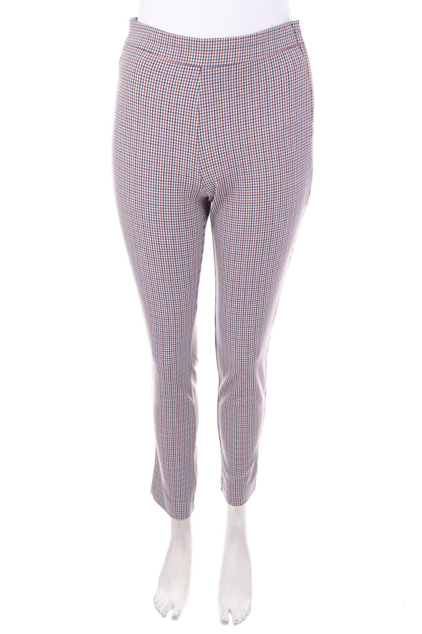 Stradivarius - Hose mit Karo-Muster - D 36