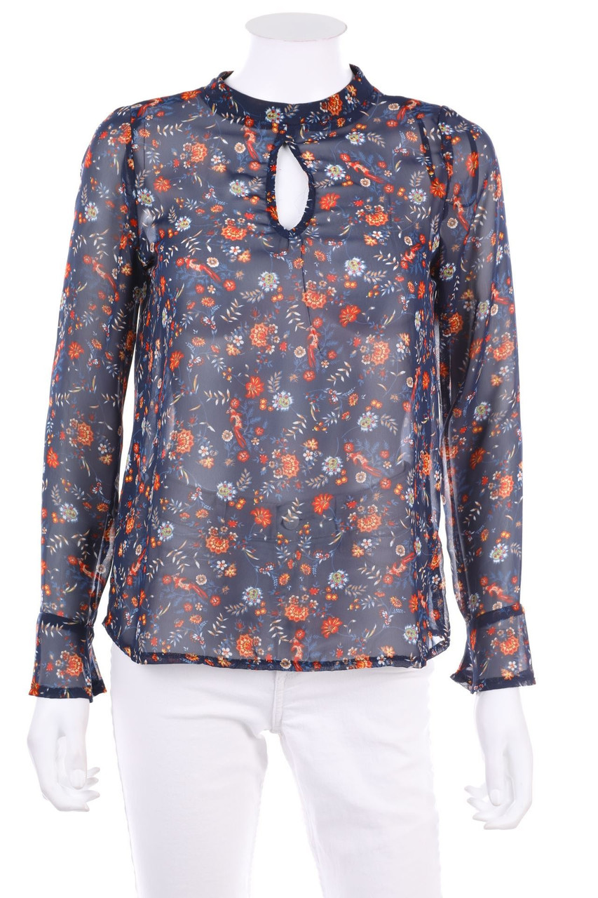 MORGAN - Blouse with Flower Print - D 34