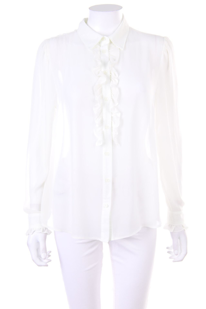 ANTHOLOGY - Bluse mit Rüschen - S