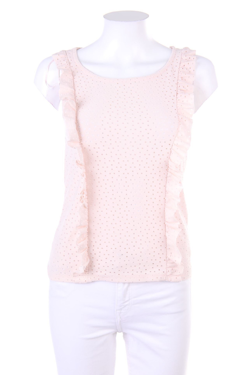 NAF NAF - Tanktop mit Rüschen - XS