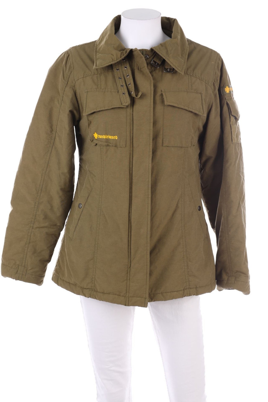 InScene - wattierte Jacke mit aufgesetzten Taschen - D 34-36