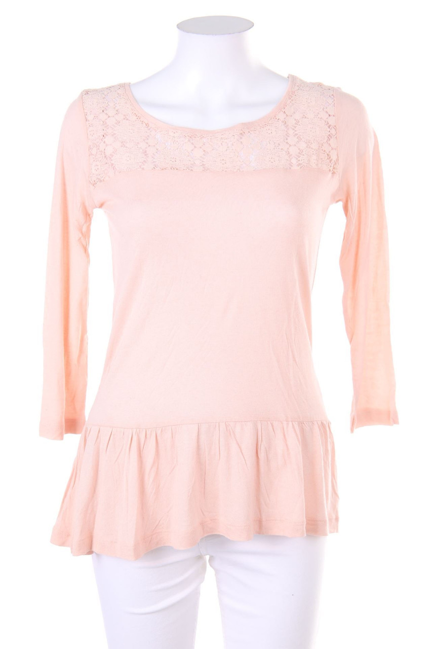 NAF NAF - Longsleeve-Shirt mit Angora - M