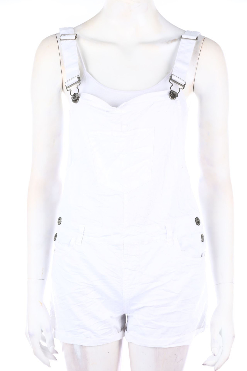 The Fresh Made Brand - Latzhose mit aufgesetzten Taschen - S