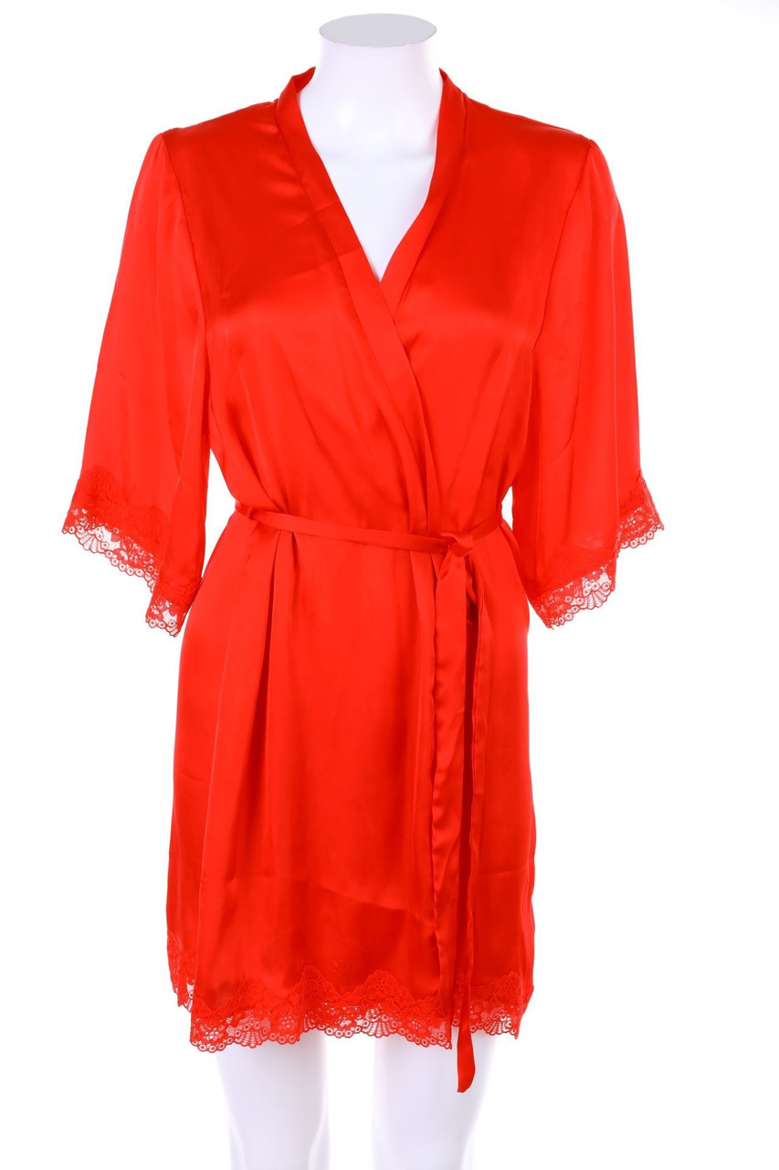 ANNA FIELD - Kimono with Lace - XS