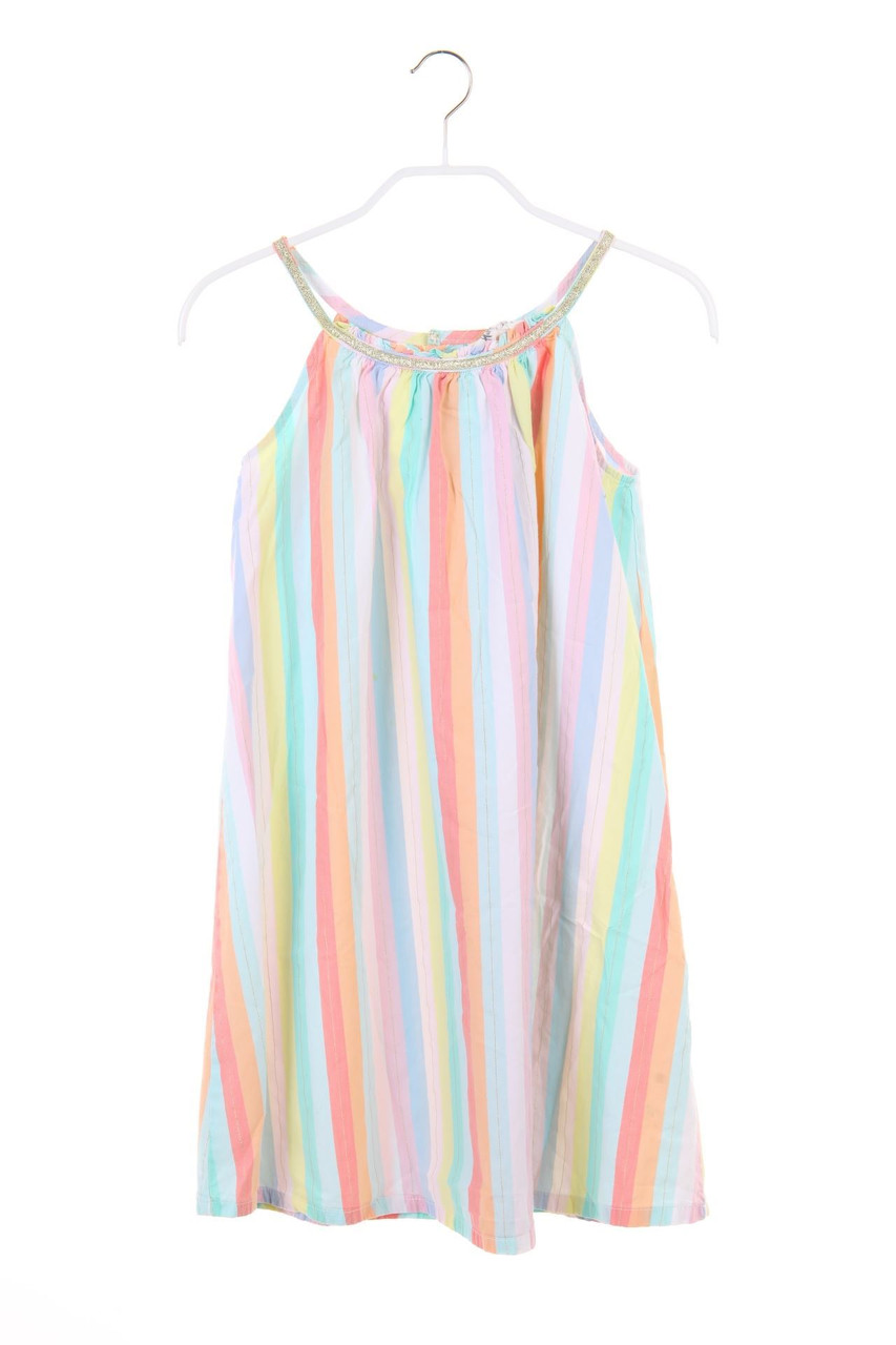 H&M - Träger-Kleid mit Streifen - 140