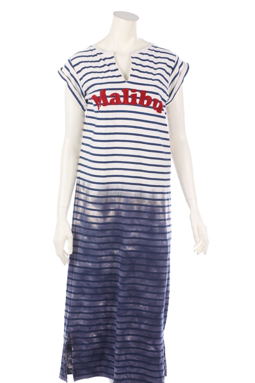 FIVE Paris - Maxi Dress with Statement Print - S