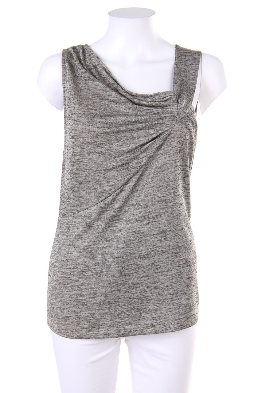 MORGAN - Top with Draping - M