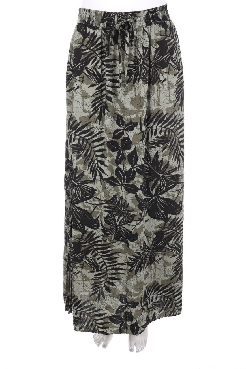 s.Oliver - Skirt with Tropical Print - XS
