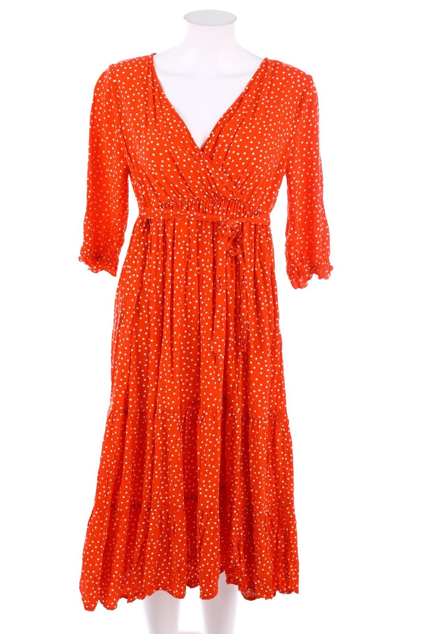 JoJo Maman Bébé - Maternity-Maxi Dress with Dots - M