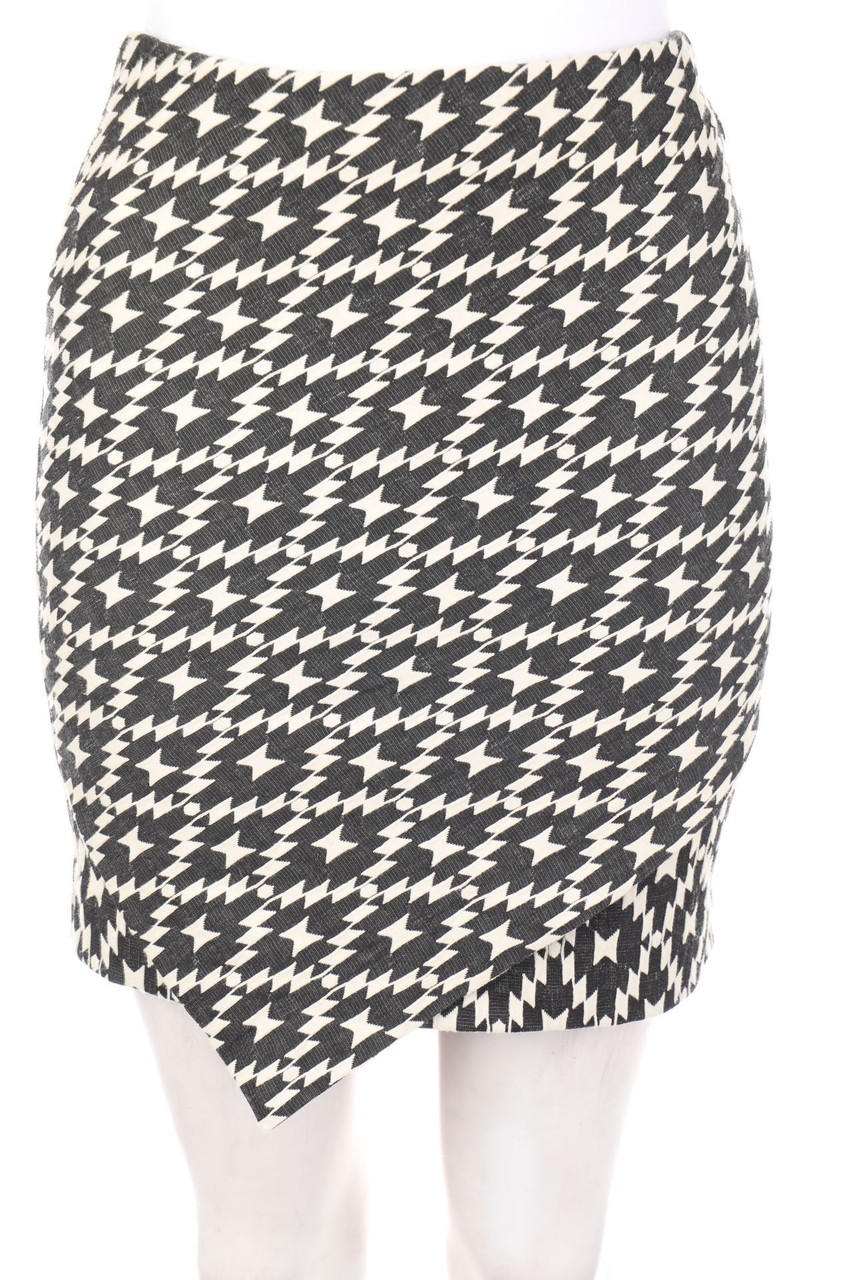 H&M - Minirock mit asymmetrischem Schnitt - XS