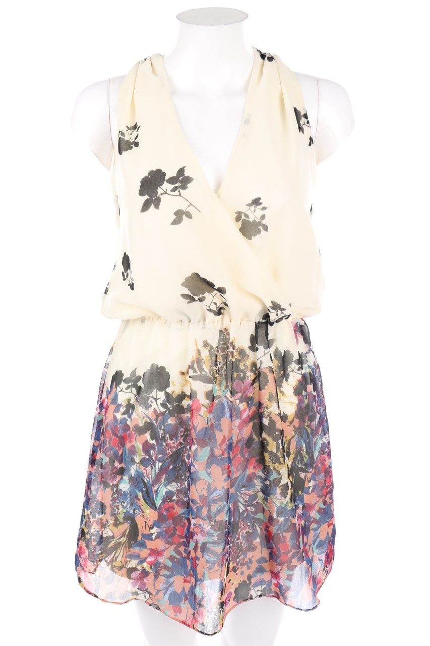 eclectic - dress with Flower Print - M
