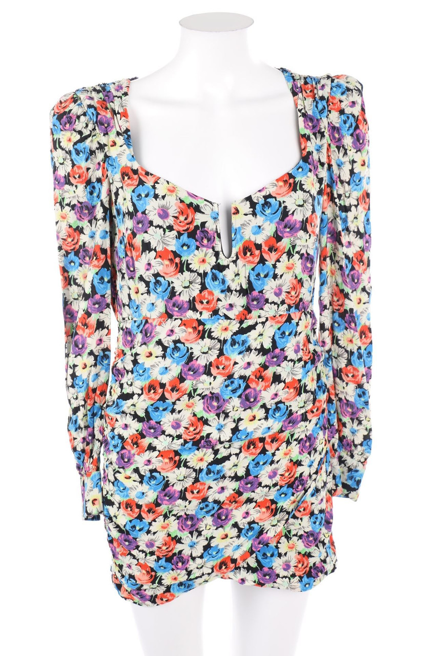 ZARA - Mini Dress with Flower Print - M
