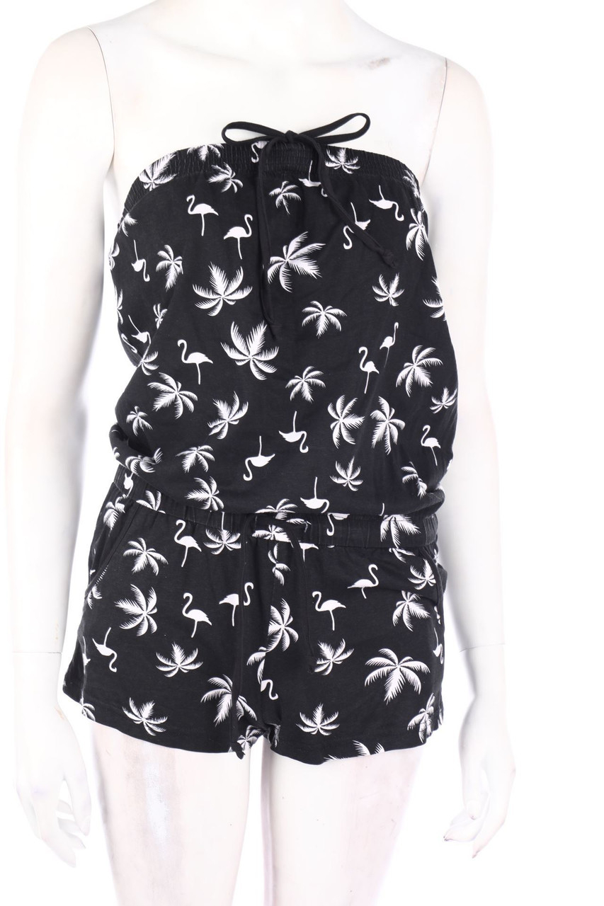 No Label - dress with Tropical Print - XS