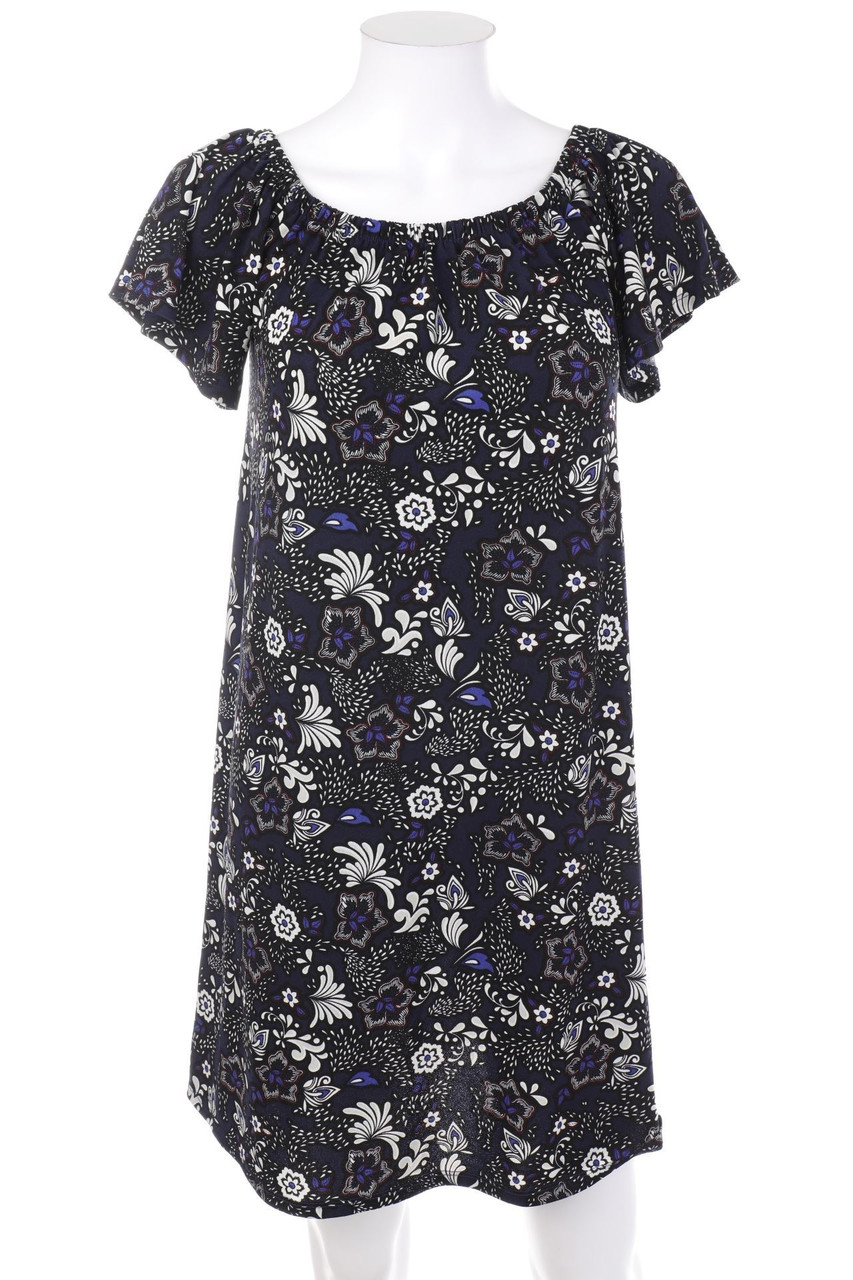 LH by LA HALLE - Minikleid aus Jersey mit Blumen-Print - S