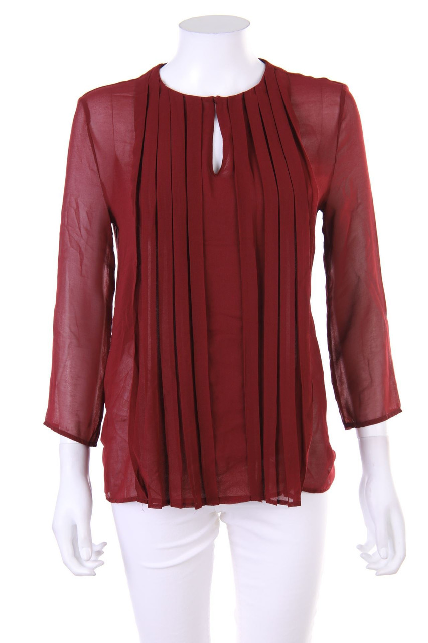 MANGO - Bluse mit Biesen - XS