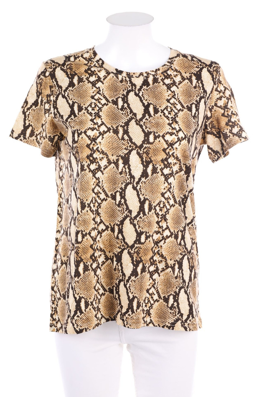 Bershka - Shortsleeve-Shirt with Animal Print - L