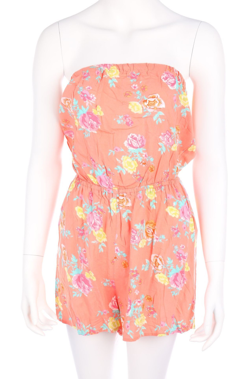 H&M DIVIDED - Playsuit mit Blumen-Print - D 42
