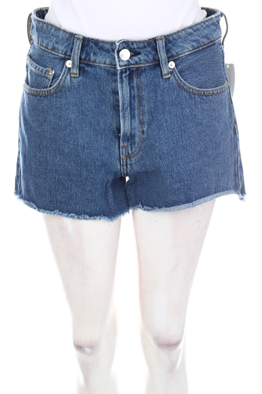 MANGO DENIM - Used Look Jeans-Shorts - D 38