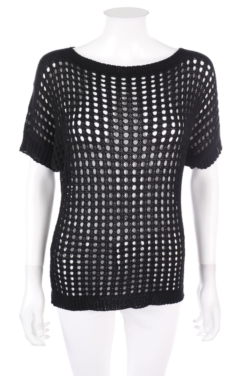 TODAY - Shortsleeve-Shortsleeve Pullover, Open Knit - XS