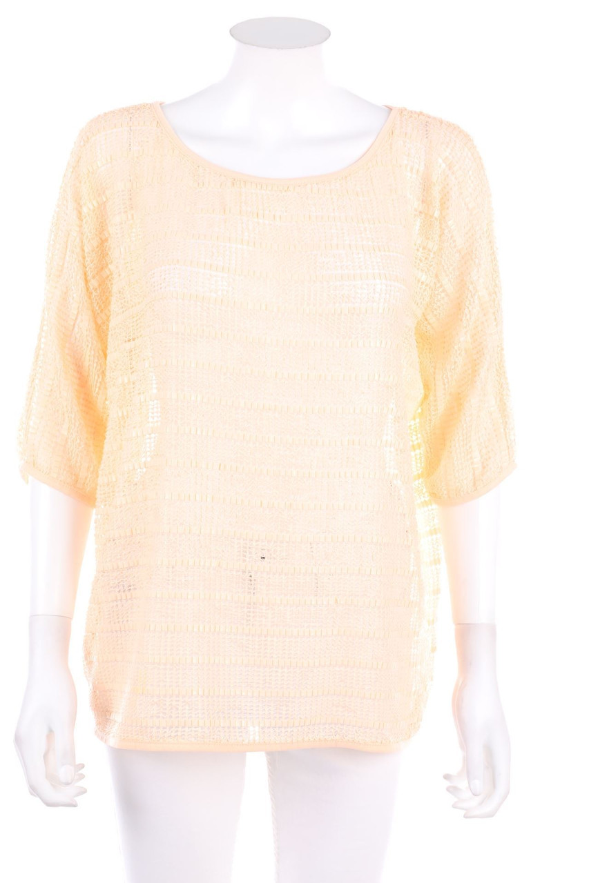 H&M - 3/4-Arm-Shirt aus Spitze - S