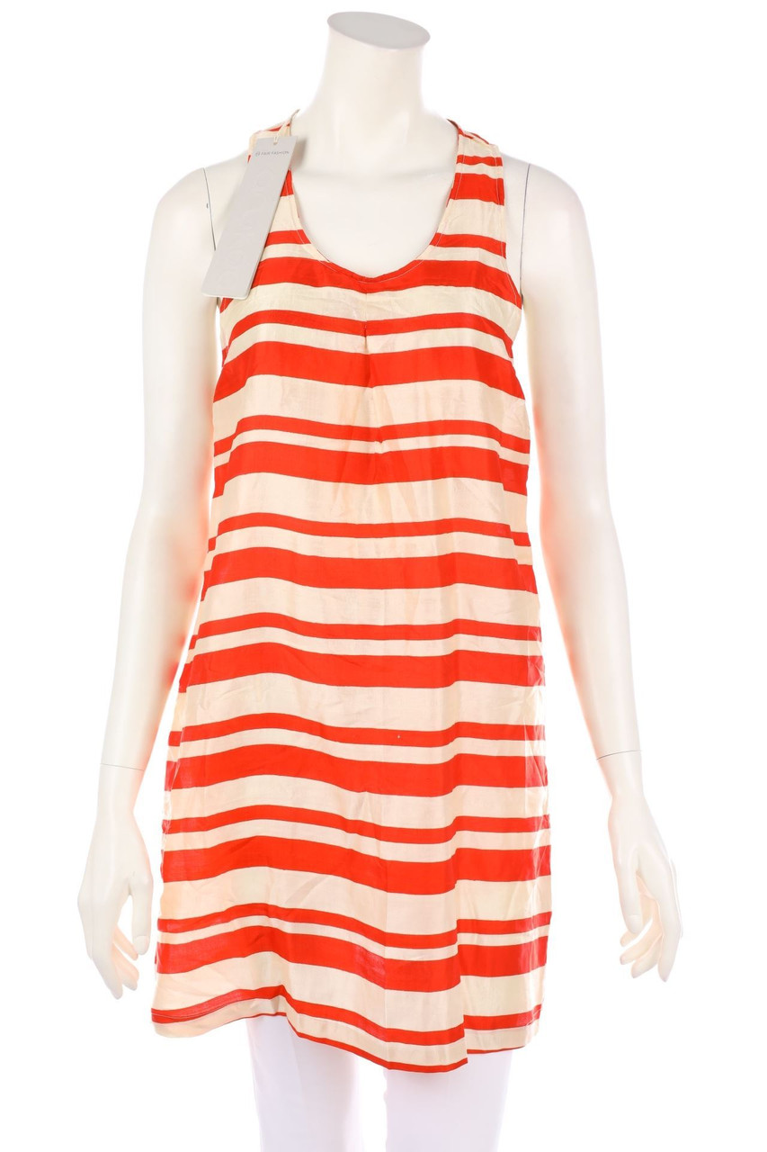 anukoo - Silk Blouse with Stripes - M