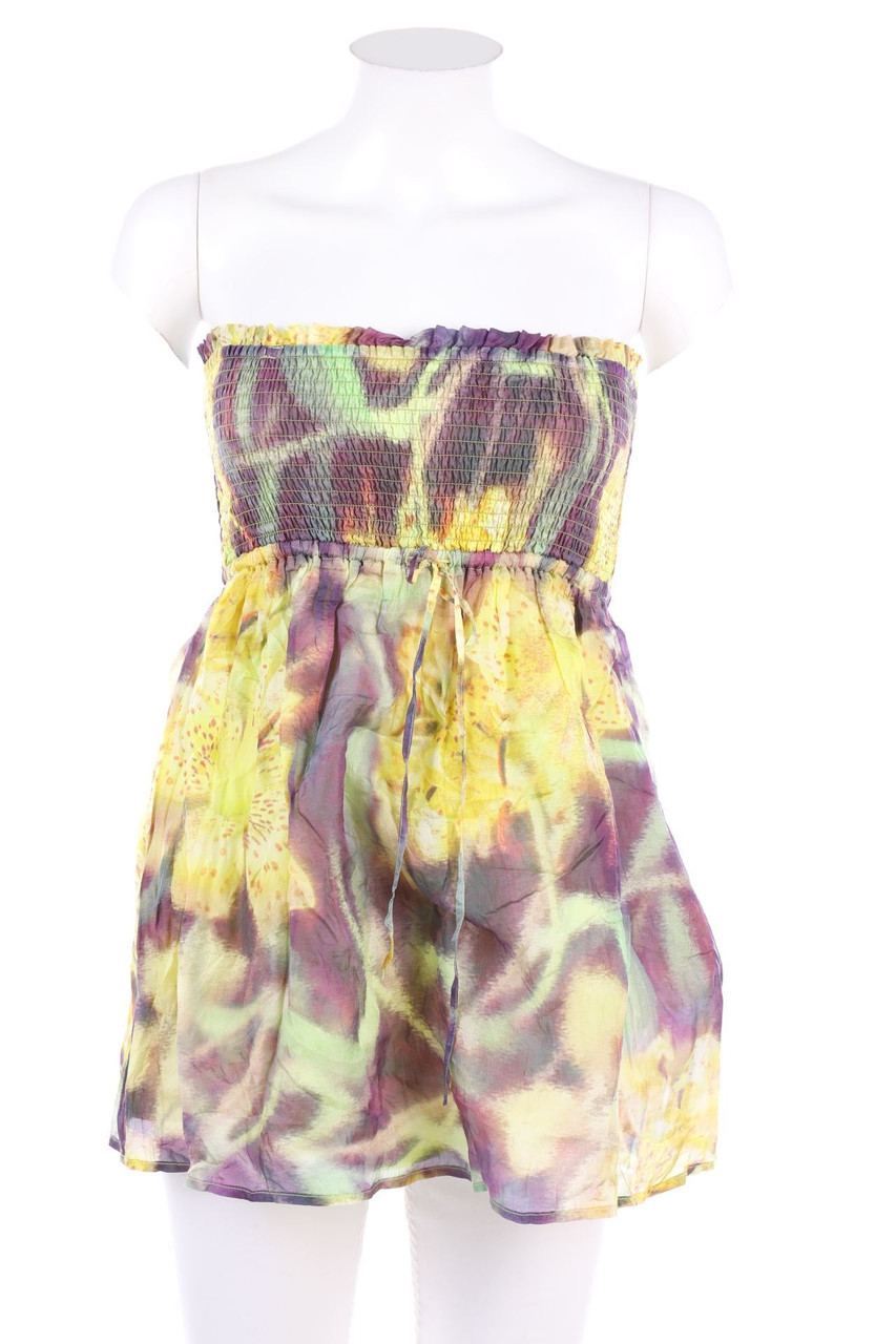 HALLHUBER - Silk Blouse Top with Print - D 36