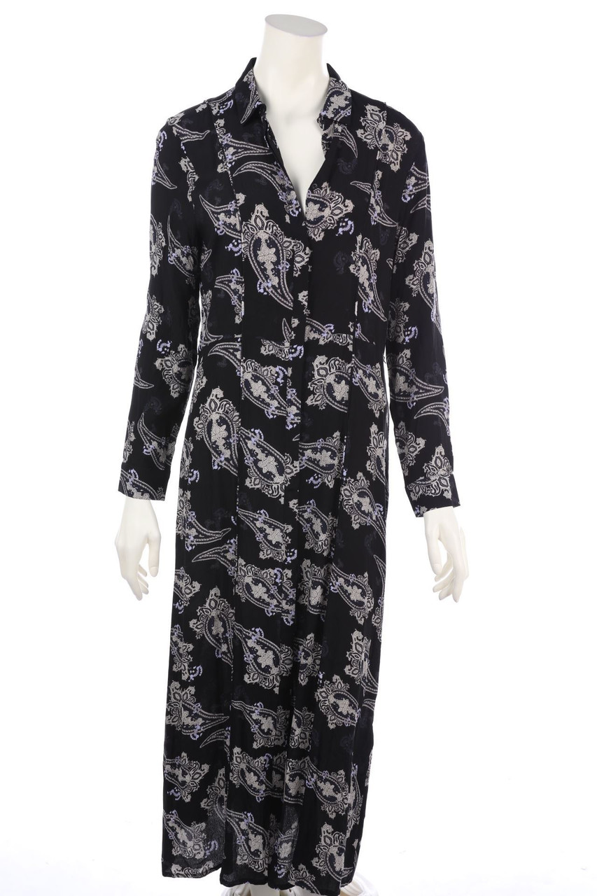 YAYA - Blusenkleid mit Paisley-Print - D 38