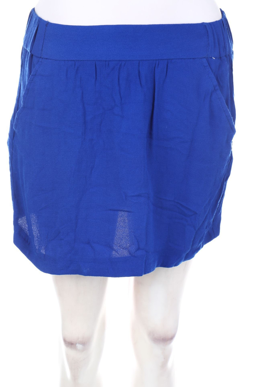 MANGO - Minirock mit Logo-Applikation - M