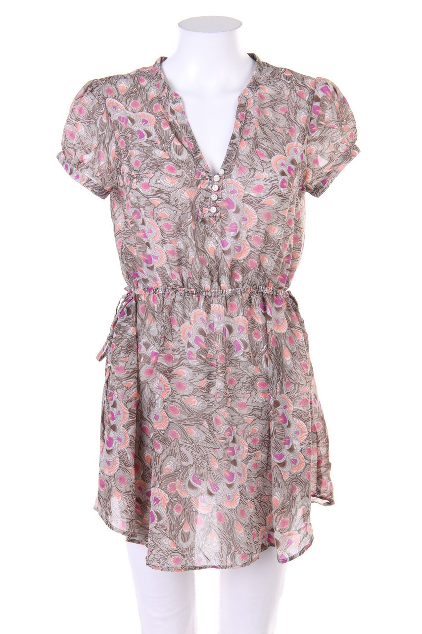 H&M - Blusenkleid mit Gummizug - D 38