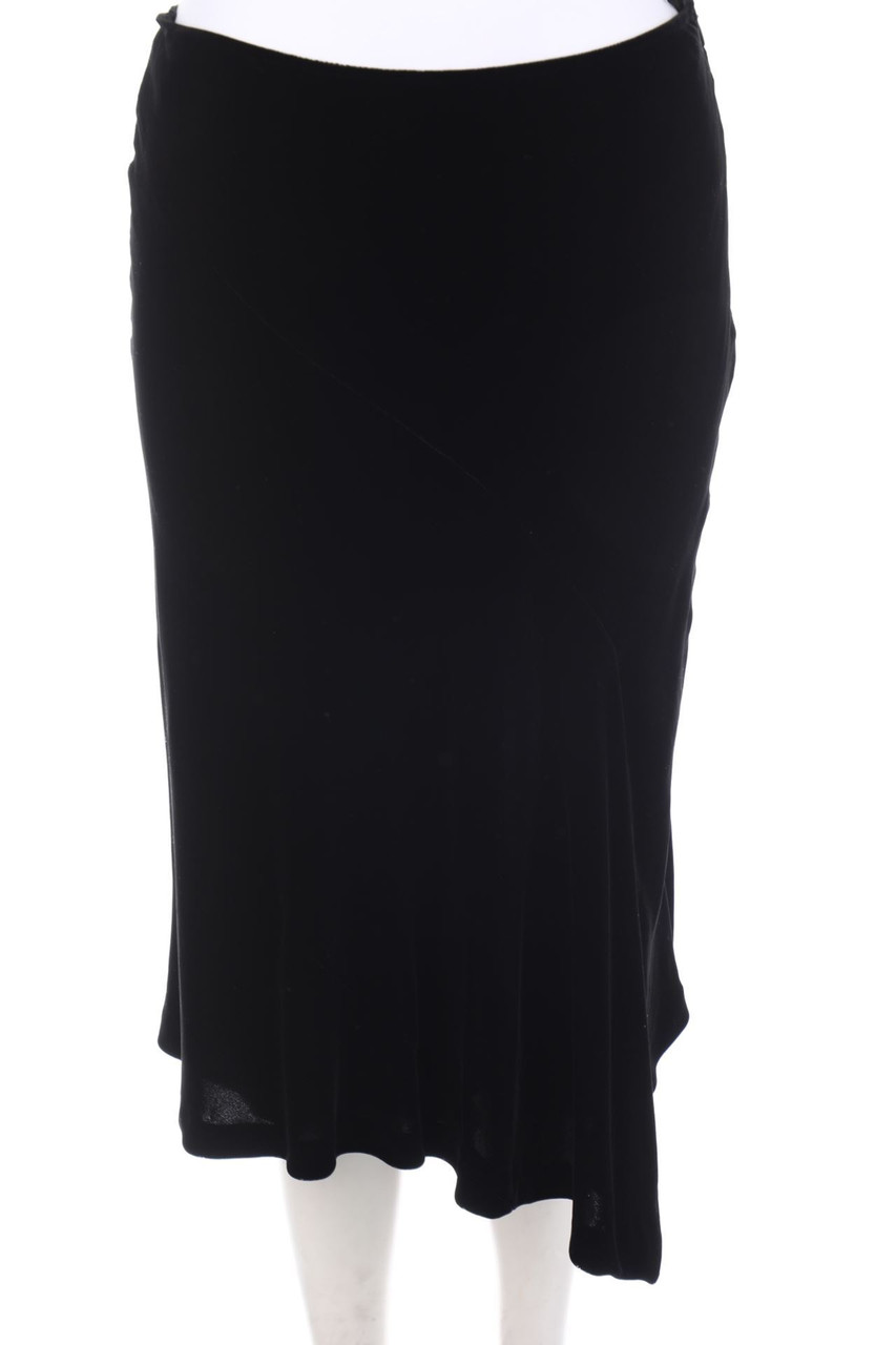 SPORTMAX - Samt-Rock mit Seide - D 34