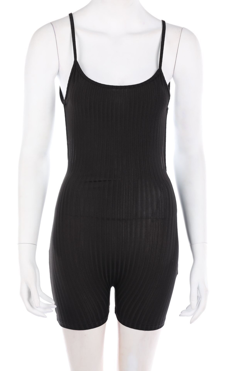 SHEIN - Playsuit mit tiefem Ausschnitt - XS