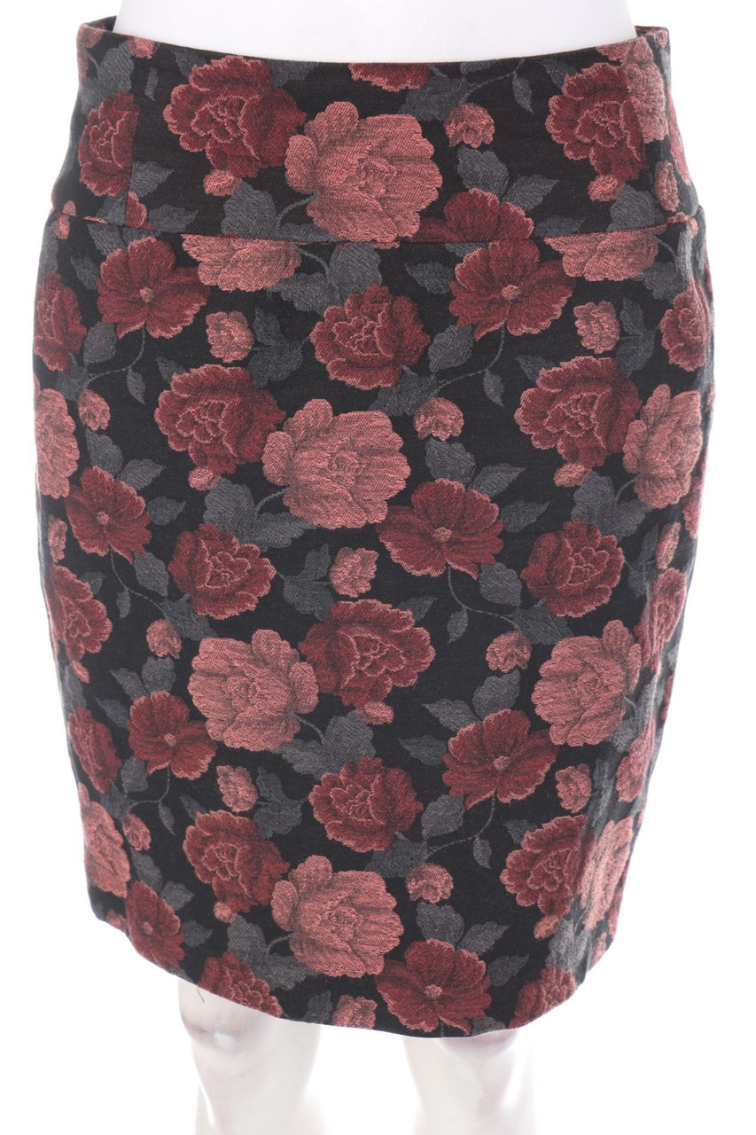 MORE & MORE - Skirt with Flower Print - D 36